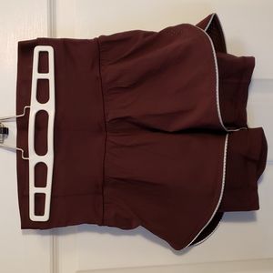 Lululemon high waisted Runners shorts, Cassis, size 4